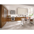 Professional mould design solid wood kitchen cabinet furniture